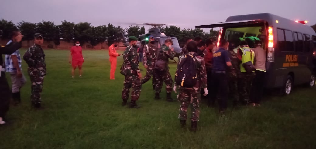 Helly MI-17 milik TNI AD terjatuh saat latihan 